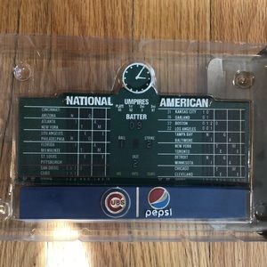NWT Chicago Cubs Wrigley Field scoreboard replica -season ticketholder exclusive